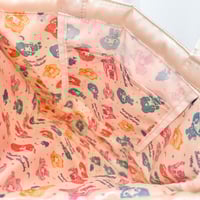 Image 2 of Rare Sailor Moon x Sanrio My Melody Satin Ruffle Plush Tote