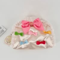 Image 1 of Rare Sailor Moon x Sanrio My Melody Satin Plush Pouch
