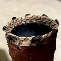 Image 4 of Pine needle utensil crock 