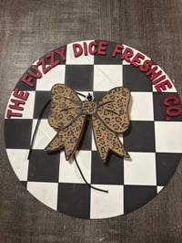 Cheetah bow freshie 