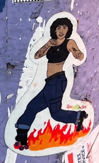 Image 5 of OG SpicyVeganSk8s Hoodie/Sticker Bundle