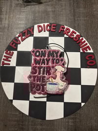 On my way to stir freshie