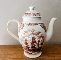 Image 2 of Vintage Alfred Meakin "Fair Winds" coffee pot
