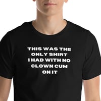 Image 1 of Clown Cum / White - Unisex t-shirt