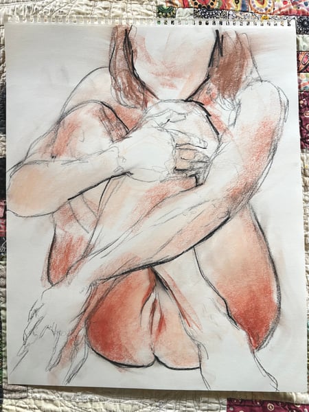 Image of Charcoal 3 - Original 14”x17”