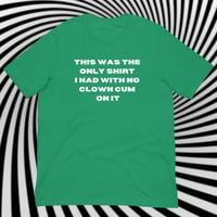 Image 2 of Clown Cum / White - Unisex t-shirt