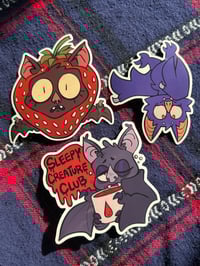Image 4 of Purple Bat Sticker
