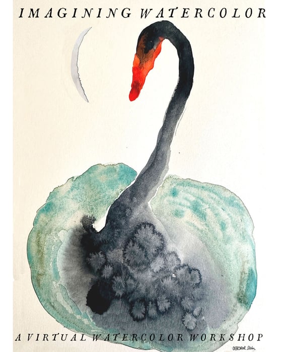 Image of Imagining Watercolor: Six Recorded Hours of Workshop + Supply Recs & Workbook