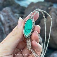 Image 1 of Malachite Cabochon Wrap