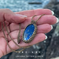 Image 2 of Lapis Lazuli Cabochon Wrap 