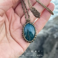 Image 2 of Apatite Cabachon Wrap 