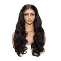 Image 1 of Affordable lace closure wig
