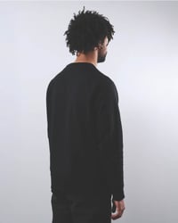 Image 3 of BABY LOVE 18 CREWNECK SWEATER (BLACK)