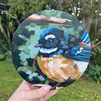 Image 2 of Piwakawaka/Fantail Original Painting 