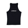 BLACK UNISEX LOGO TANK