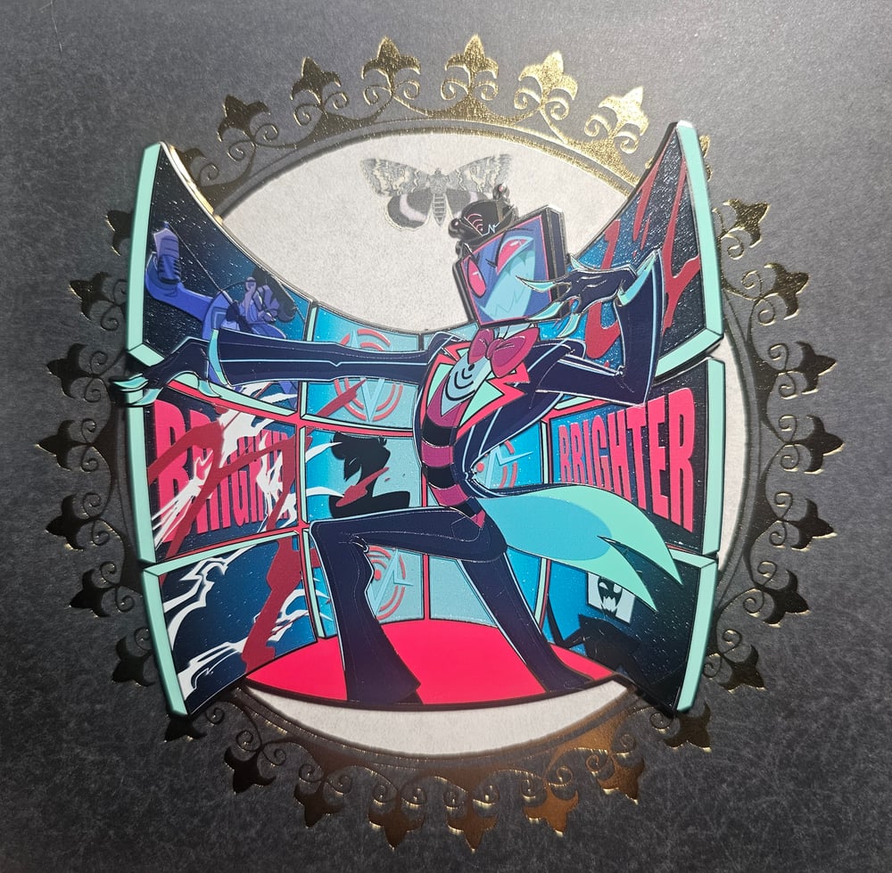 Image of TV Head Man Enamel Pin Set RESTOCK