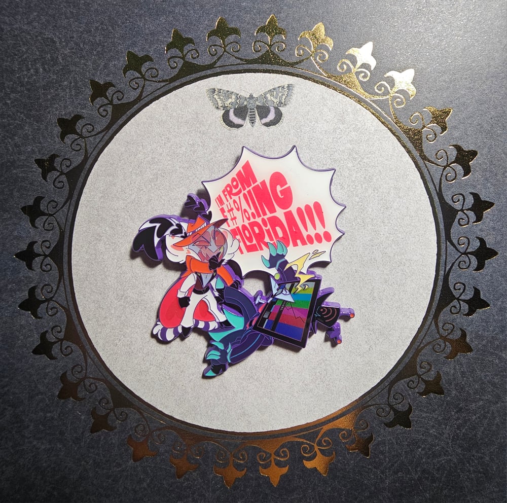Image of TV Head Man Enamel Pin Set RESTOCK
