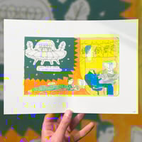 Image 1 of Work - A4 Riso Print