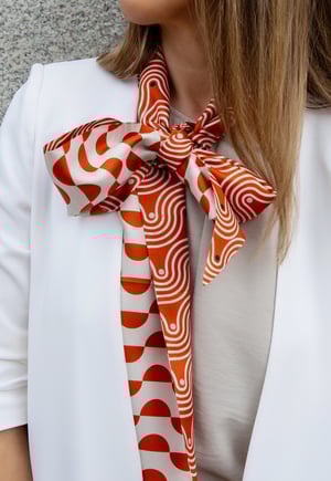 Image of PAÑUELO LARGO 100% SEDA - MILÁN