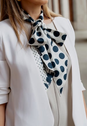 Image of PAÑUELO LARGO 100% SEDA - NAPOLES