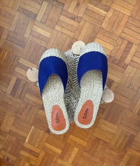 Image 1 of Closed Toe Slippers - Royal Blue