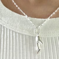Image 1 of Sterling Silver High Heel Shoe Charm Pendant - Limited edition