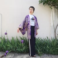 Image 2 of Pièce vintage  ' Shibori X KIKU '