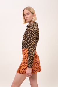 Image 2 of GONNA GINEVRA ZEBRA ARANCIO