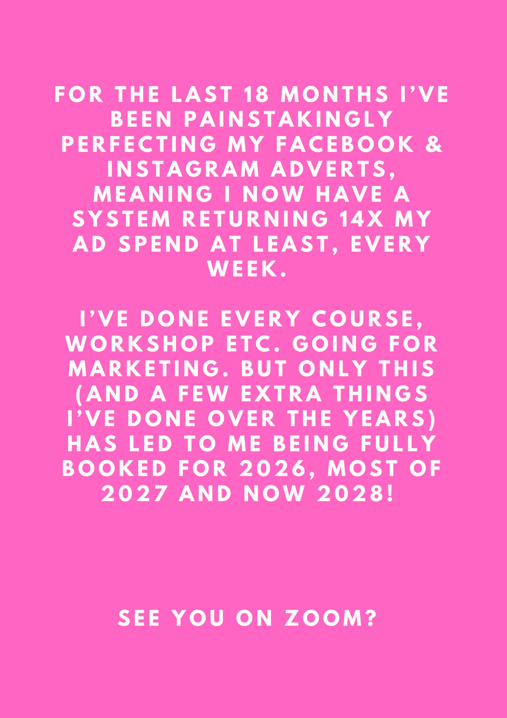 Book Clients Like A Girl: One Off Interactive Zoom Workshop