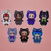 Image 1 of Twisted Wonderland Chibi Stickers