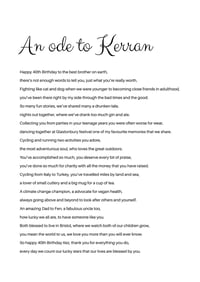 Image 4 of Personalised rhyme for brother or uncle