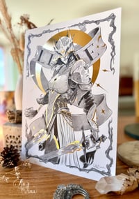 Image 1 of LIMITED FINE ART GOLD PRINTS