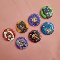 Image 2 of Twisted Wonderland Chibi Button Badges