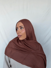 Image 1 of Ochre Modal Hijab