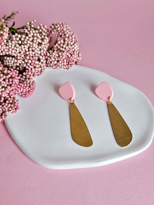 Image of Pendientes GIORGIA - Rosa chicle