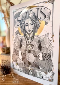 Image 3 of LIMITED FINE ART GOLD PRINTS