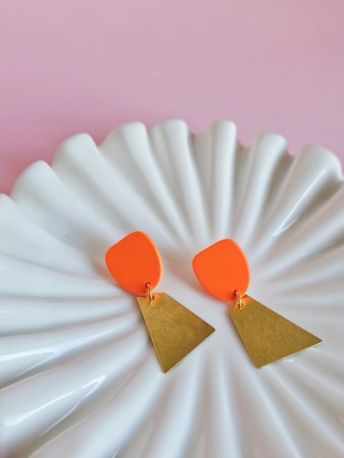 Image of Pendientes GIULIA - Naranja