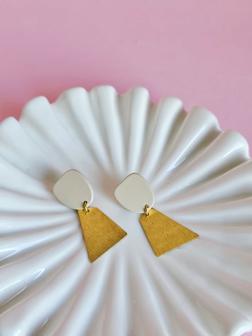 Image of Pendientes GIULIA - Beige