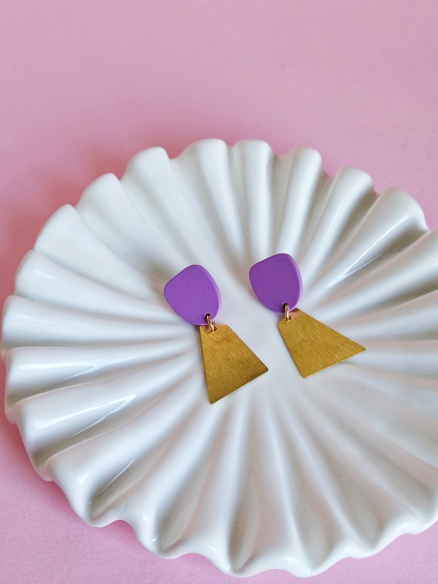 Image of Pendientes GIULIA - Morado