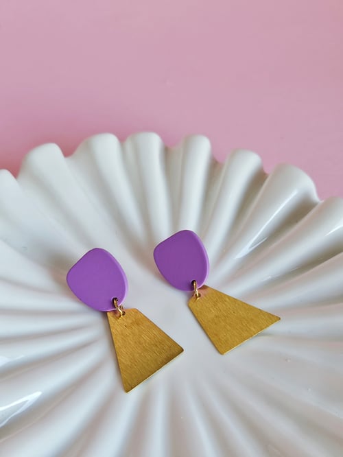 Image of Pendientes GIULIA - Morado
