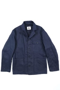 Image 8 of BRITISH WORKWEAR JACKET wax cotton - Navy