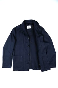 Image 7 of BRITISH WORKWEAR JACKET wax cotton - Navy