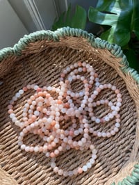 Image 2 of Pink & Orange Aventurine Crystal Bracelet 