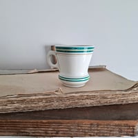 Image 1 of Antique French Green Brulot Cup