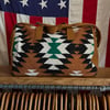 Brown, Black, Green & White Aztec Bag