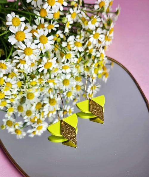 Image of Pendientes MIA - Verde manzana