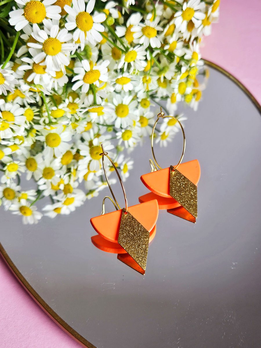 Image of Pendientes MIA - Naranja