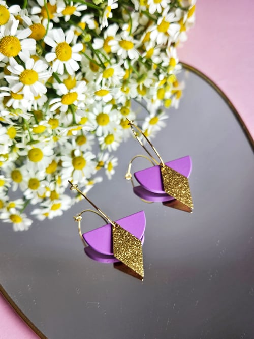 Image of Pendientes MIA - Morado