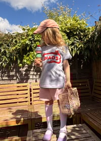 Image 2 of KIDS CREATING CHAOS T-SHIRT - LILAC - by Polly Nor