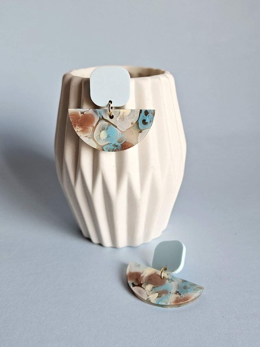 Image of Pendientes ALLEGRA - Semioval